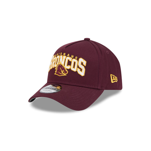 Brisbane Broncos NRL Supporter Logo Arch 9FORTY A-Frame® Snapback