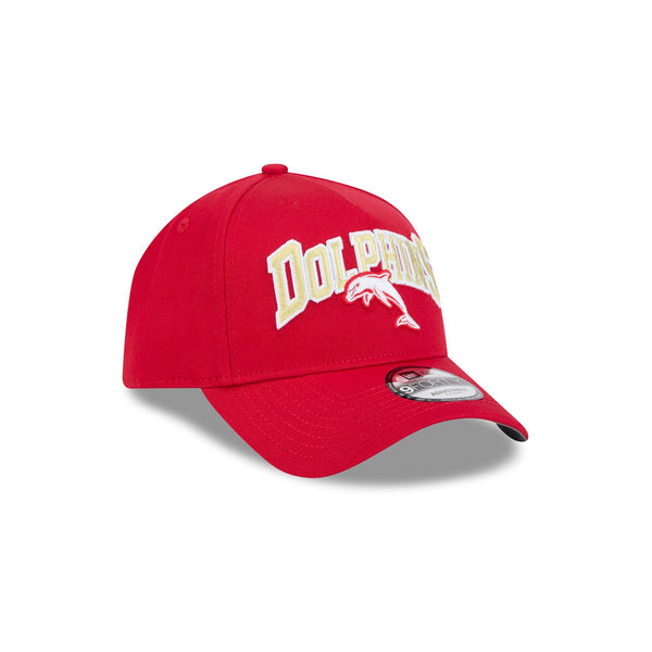 The Dolphins NRL Supporter Logo Arch 9FORTY A-Frame Snapback