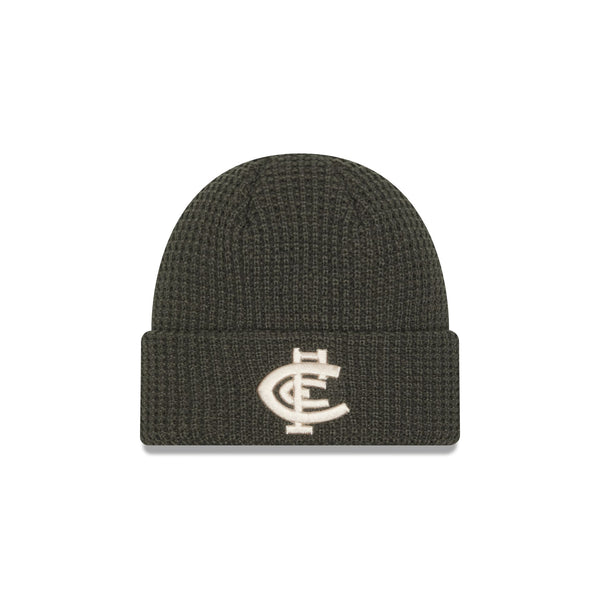 Carlton Blues AFL Supporter Dusty Charcoal Beanie