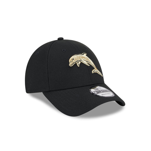 The Dolphins NRL Supporter Black Gold 9FORTY Snapback