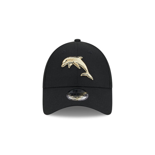 The Dolphins NRL Supporter Black Gold 9FORTY Snapback