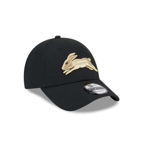 South Sydney Rabbitohs NRL Supporter Black Gold 9FORTY Snapback