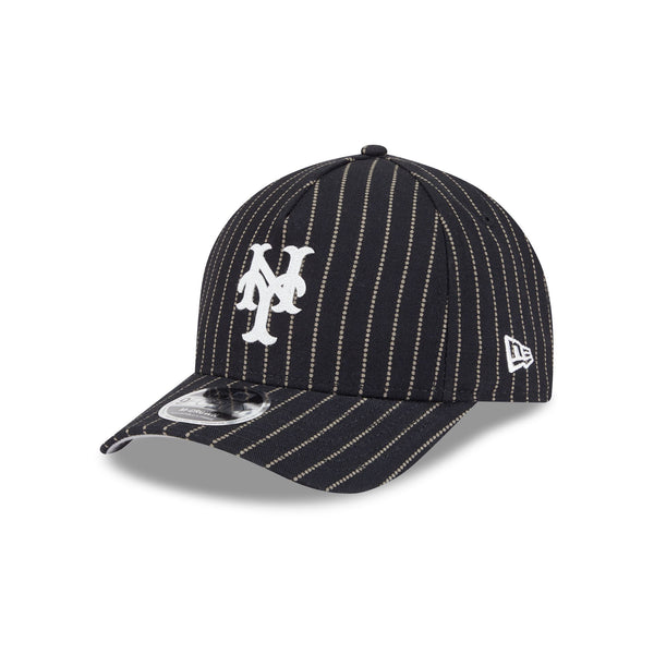 New York Mets Three Looms Pinstripe 9FORTY A-Frame M-Crown Adjustable