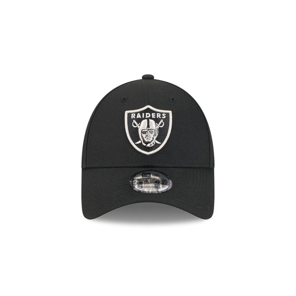 Las Vegas Raiders Black Metallic 9FORTY Snapback