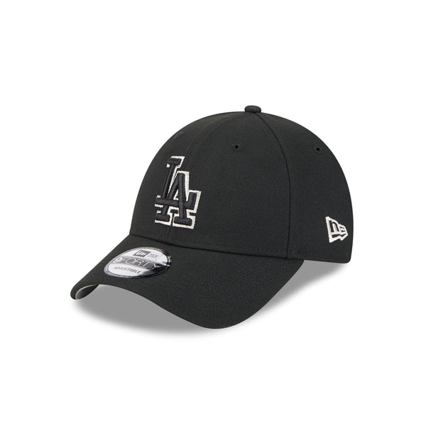Los Angeles Dodgers Black Metallic 9FORTY Snapback