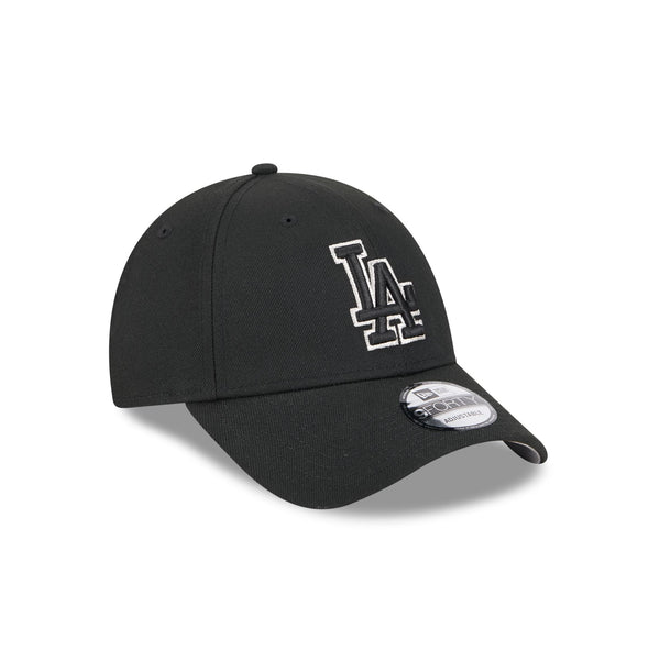 Los Angeles Dodgers Black Metallic 9FORTY Snapback