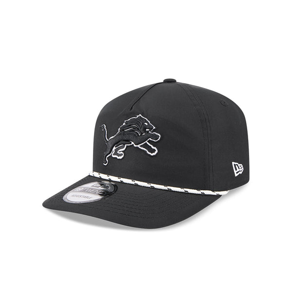 Detroit Lions Black/White Rope 19TWENTY Snapback