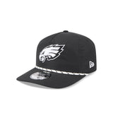 Philadelphia Eagles Black/White Rope 19TWENTY Snapback