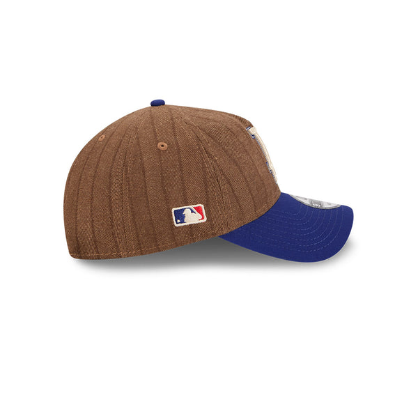 Los Angeles Dodgers Three Looms Wool Pinstripe 9TWENTY A-Frame™ Adjustable