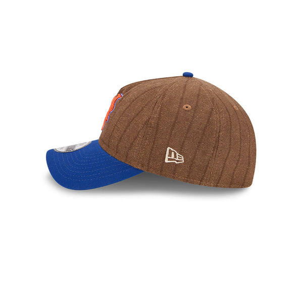 New York Mets Three Looms Wool Pinstripe 9TWENTY A-Frame™ Adjustable