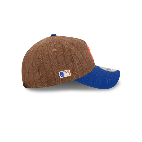 New York Mets Three Looms Wool Pinstripe 9TWENTY A-Frame™ Adjustable