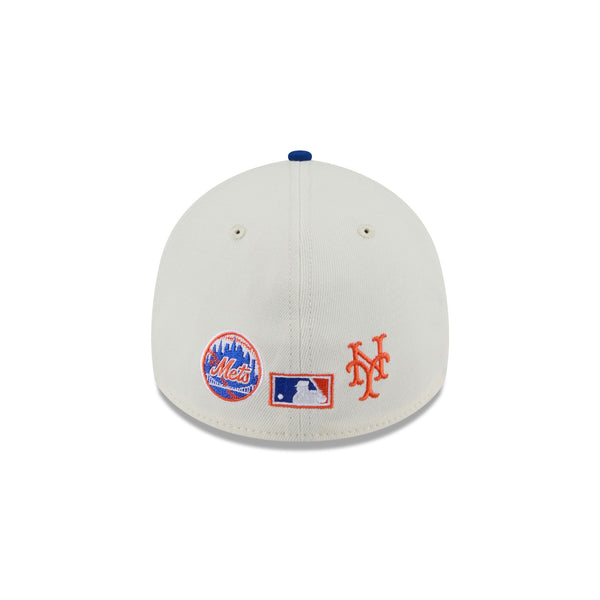 New York Mets Inverted Logos 39THIRTY A-Frame™ Stretch Fit