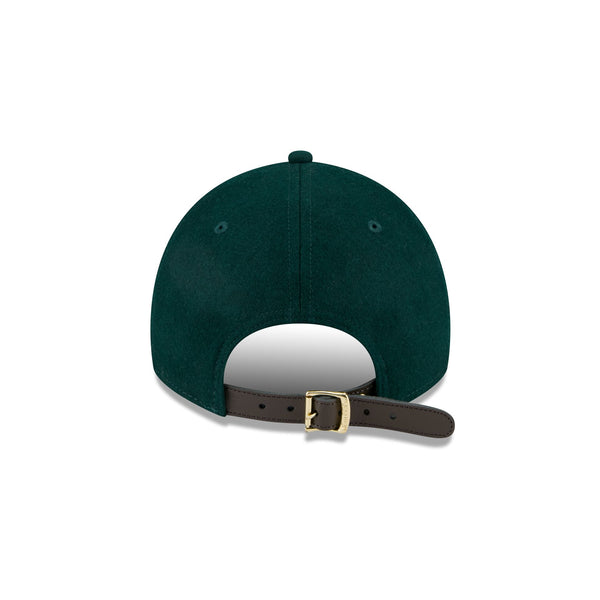 New York Yankees Felted Mini Midnight Green 9TWENTY A-Frame™ Leather Strap