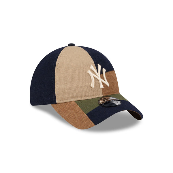 New York Yankees Three Looms Patchwork 9TWENTY Leather Strap
