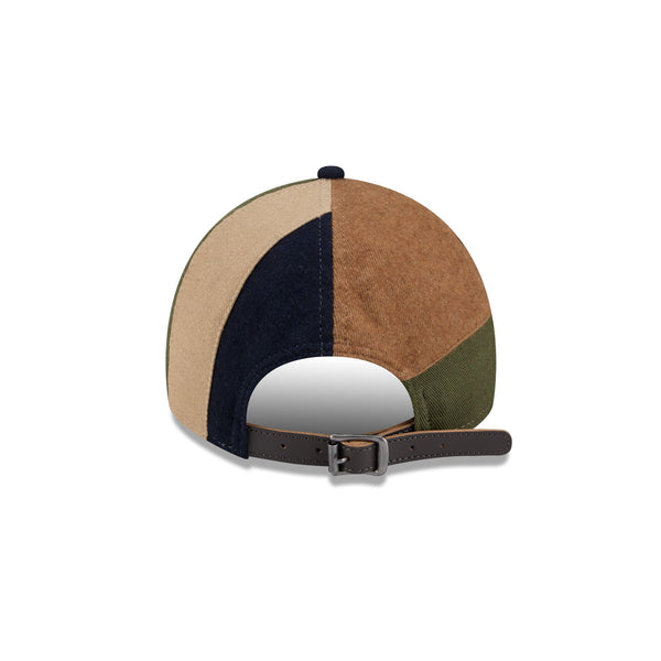 Los Angeles Dodgers Three Looms Patchwork 9TWENTY Leather Strap