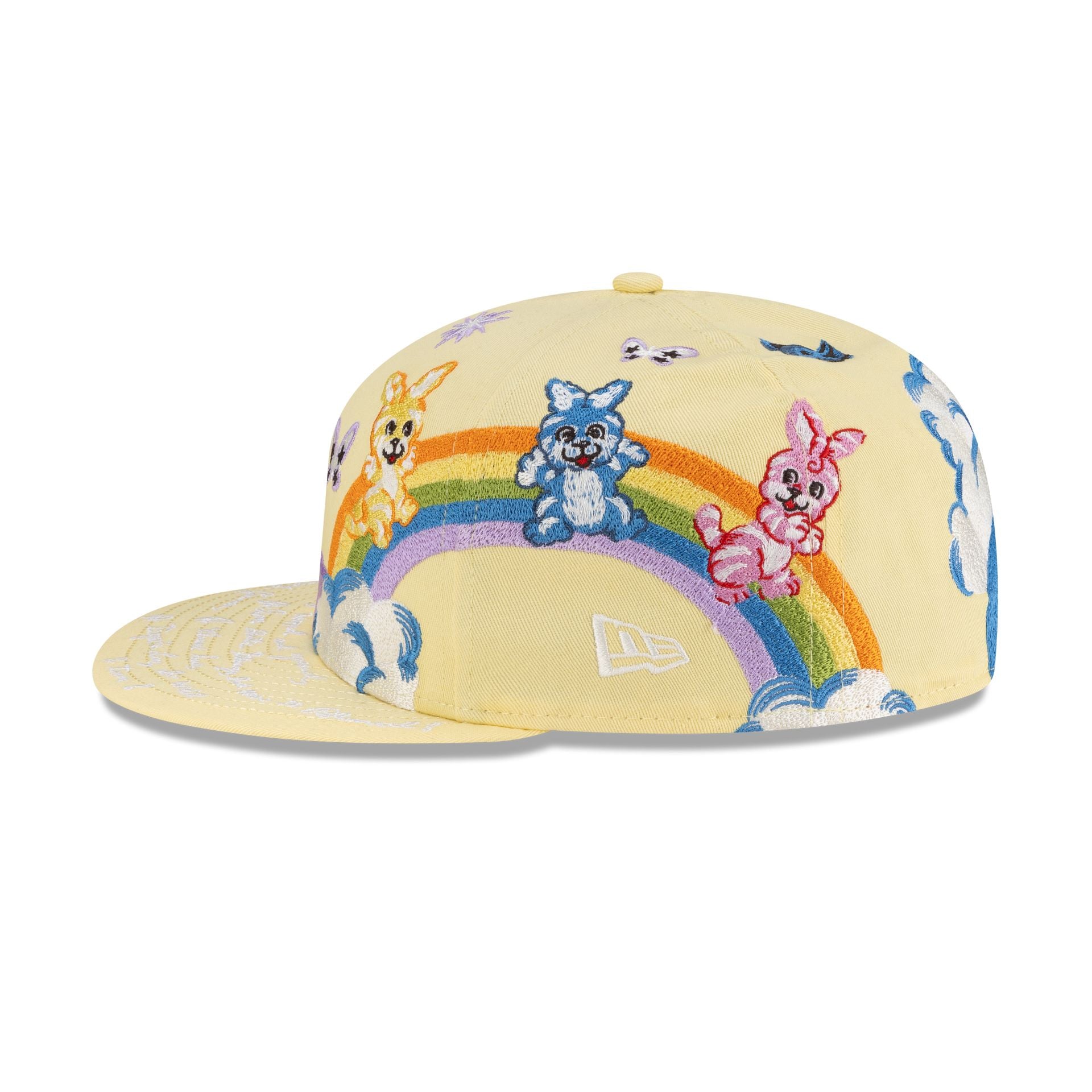 Kenzo Embroidered Characters Yellow 59FIFTY Fitted – New Era Cap