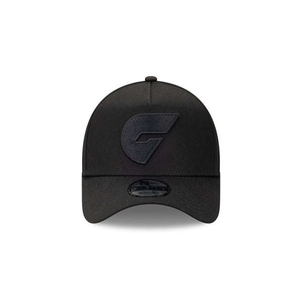 Greater Western Sydney Giants Black on Black 9FORTY A-Frame Snapback