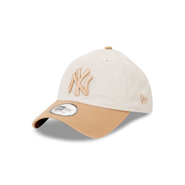 New York Yankees Two-Tone White and Brown Casual Classic