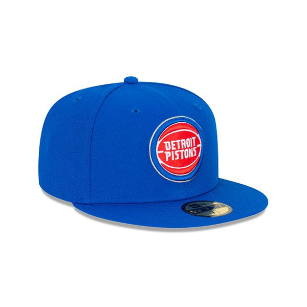 Detroit Pistons Official Team Colours 59FIFTY Fitted