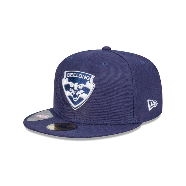Geelong Cats Team Colour 59FIFTY Fitted Hats New Era Cap Australia