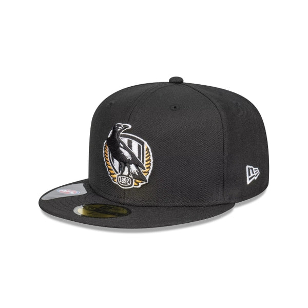 Collingwood Magpies Team Colour 59FIFTY Fitted New Era