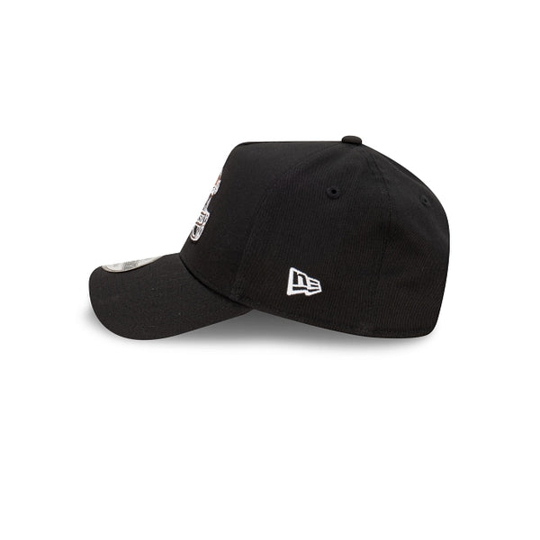 Cleveland Browns Black with Official Team Colours Logo 9FORTY A-Frame Snapback