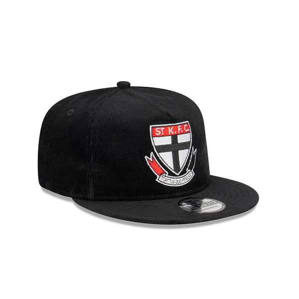 St. Kilda Saints Official Team Colours Corduroy The Golfer Snapback