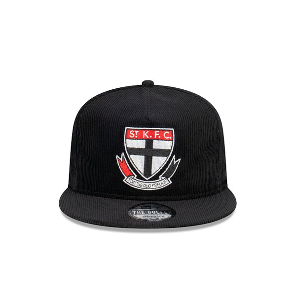 St. Kilda Saints Official Team Colours Corduroy The Golfer Snapback