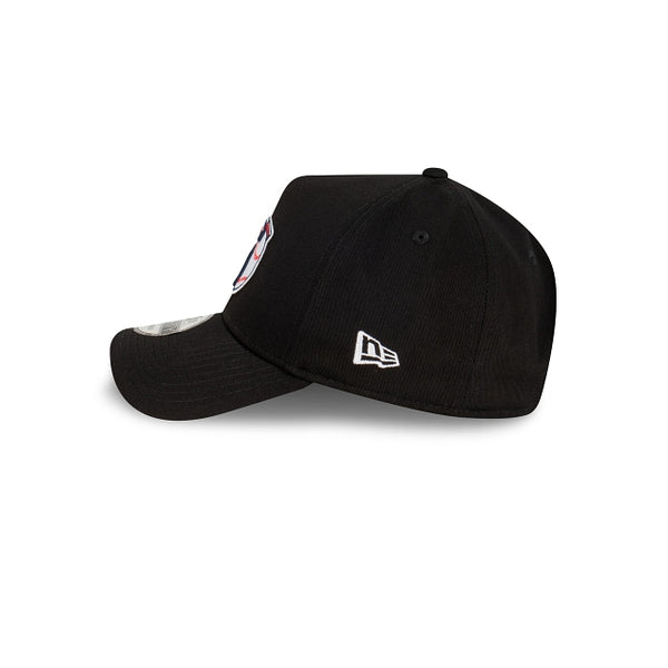 Cleveland Guardians MLB Essentials Black 9FORTY A-Frame® Snapback