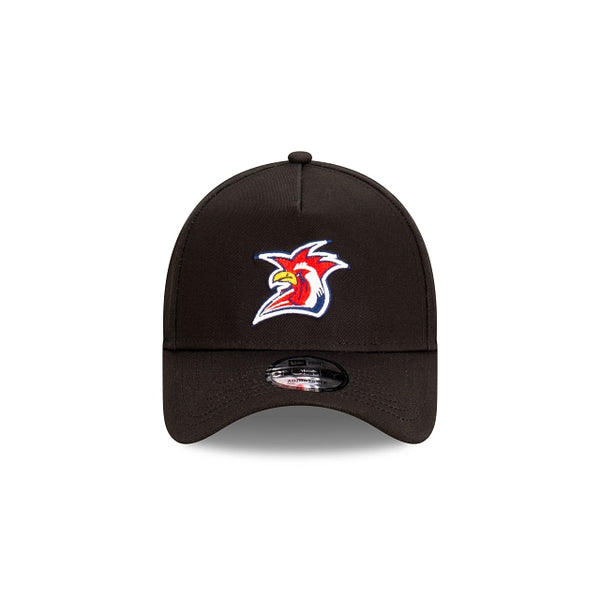 Sydney Roosters Black 9FORTY A-Frame Snapback