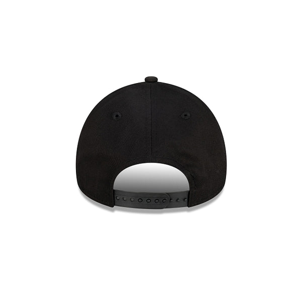Boston Red Sox Black with Official Team Colours Logo 9FORTY A-Frame® Snapback