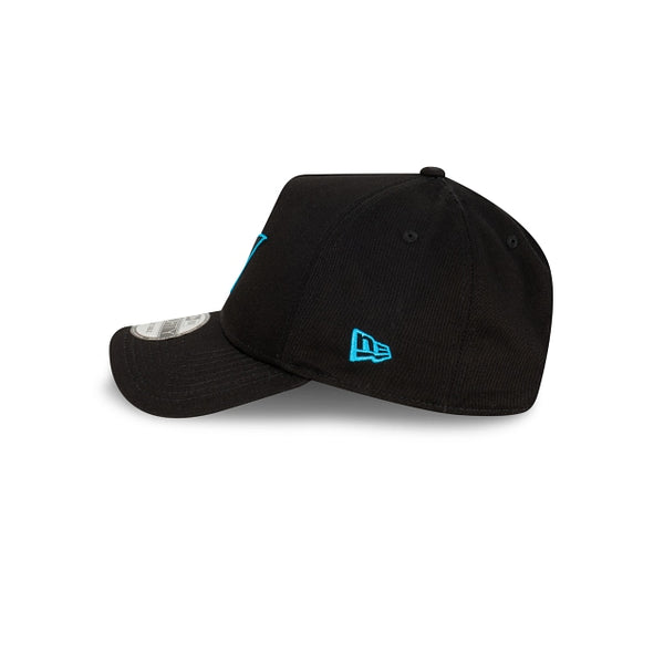 Miami Marlins MLB Essentials Black 9FORTY A-Frame Snapback