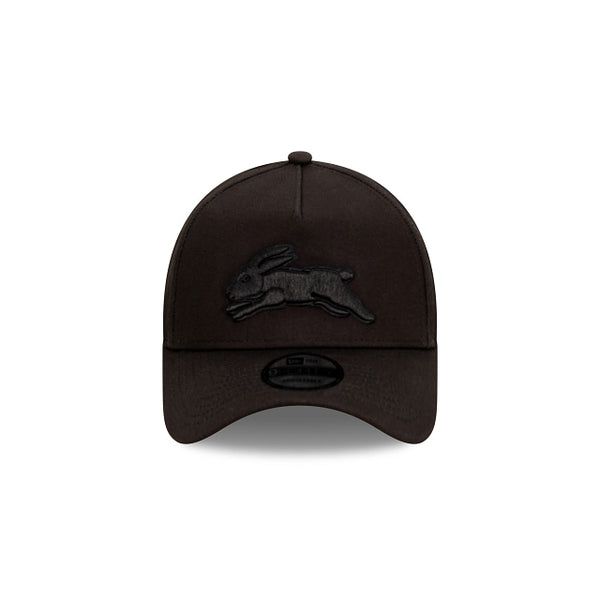 South Sydney Rabbitohs NRL Essentials Black on Black 9FORTY A-Frame® Snapback