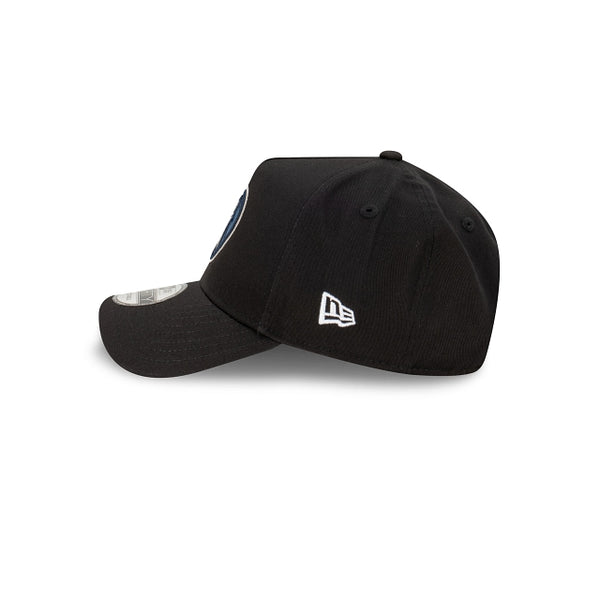 Minnesota Timberwolves NBA Essentials Black 9FORTY A-Frame Snapback