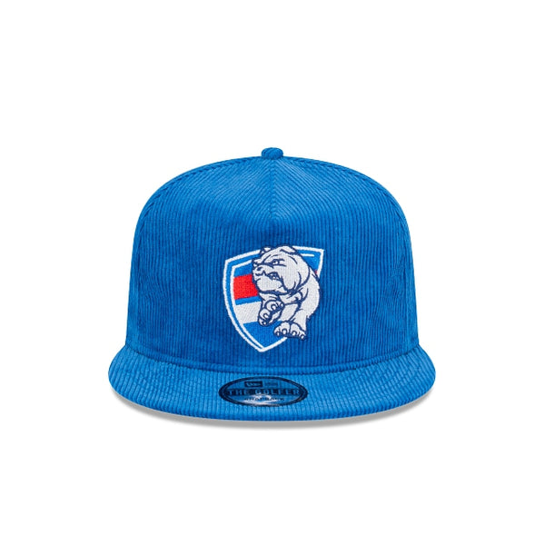 Western Bulldogs Official Team Colours Corduroy The Golfer Snapback