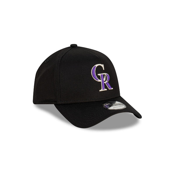 Colorado Rockies MLB Essentials Black 9FORTY A-Frame® Snapback