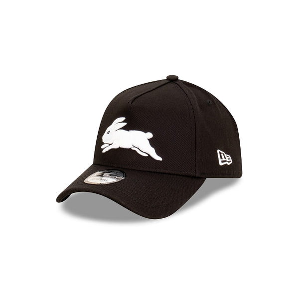 South Sydney Rabbitohs Black 9FORTY A-Frame Snapback New Era