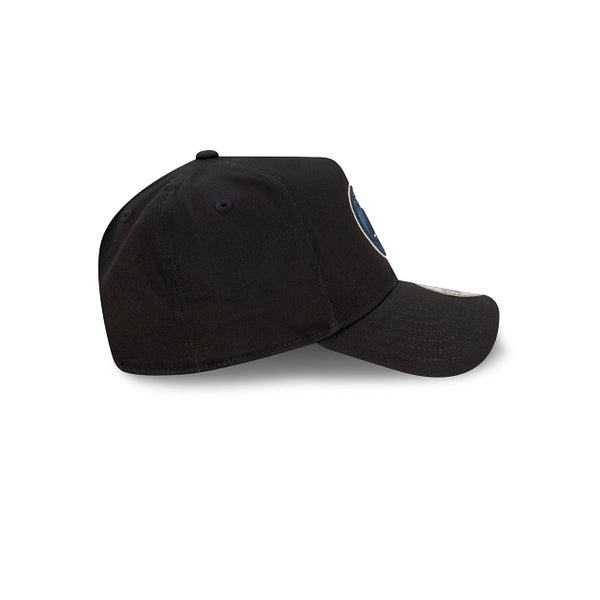 Minnesota Timberwolves NBA Essentials Black 9FORTY A-Frame Snapback