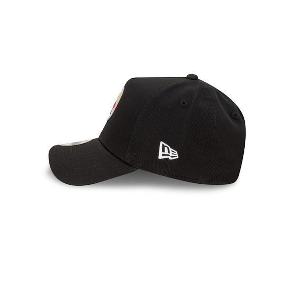 Pittsburgh Steelers NFL Essentials Black OTC 9FORTY A-Frame Snapback