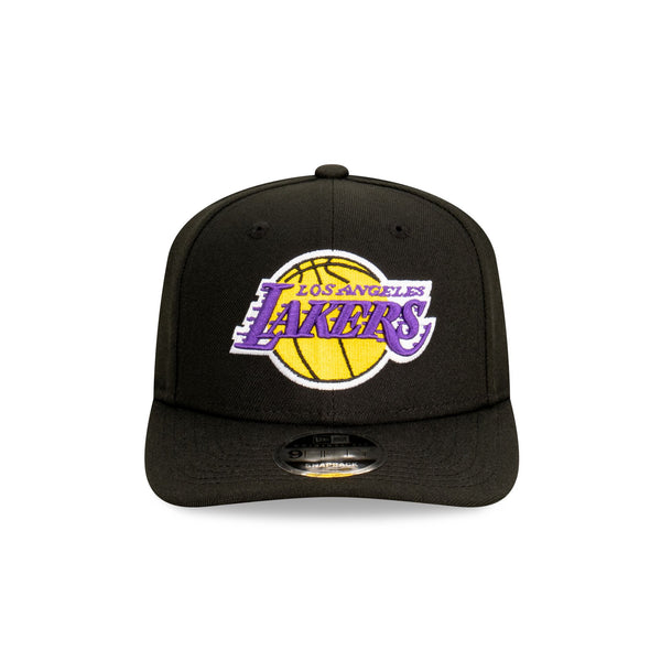 Los Angeles Lakers Black with Official Team Colours Logo 9FIFTY Original Fit Snapback