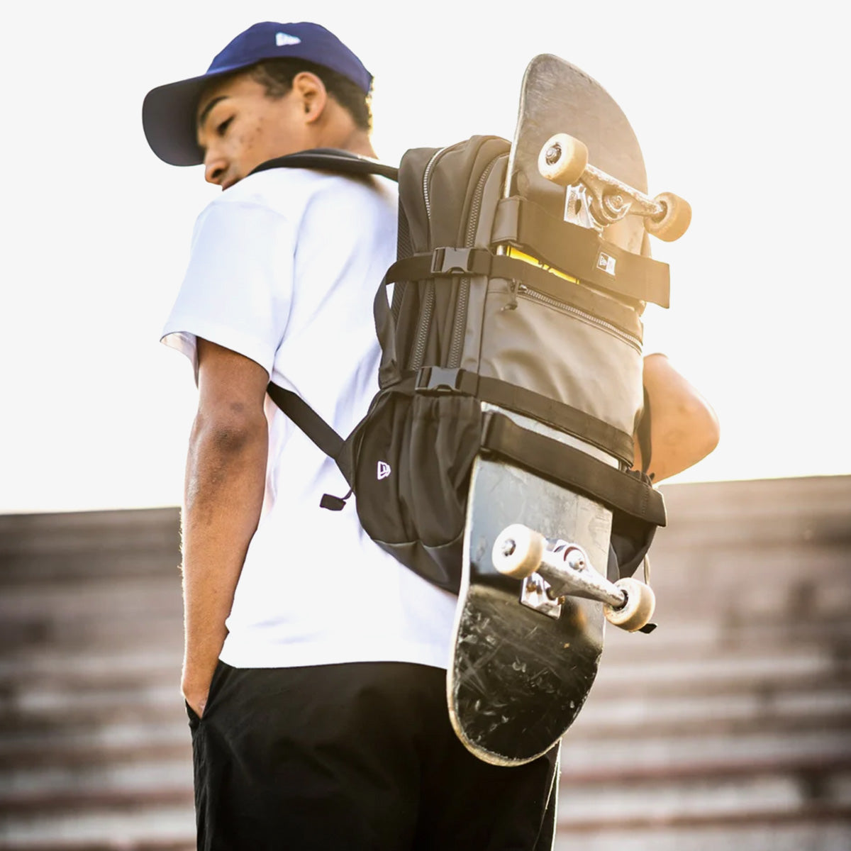 New Era Skateboard Urban Backpack Black – New Era Cap Australia