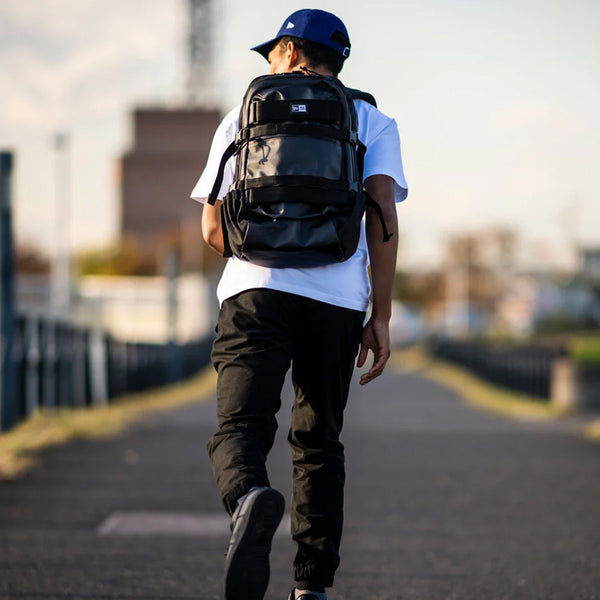 New Era Skateboard Urban Backpack Black