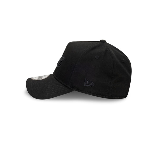 Los Angeles Lakers NBA Essentials Black on Black 9FORTY A-Frame Snapback