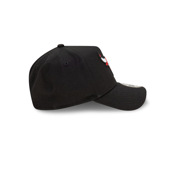 Chicago Bulls NBA Essentials Black 9FORTY A-Frame Snapback