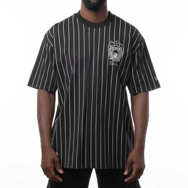 Las Vegas Raiders Pinstripe Champions Oversized T-Shirt New Era