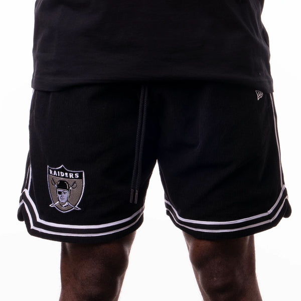 Las Vegas Raiders Archive Black Cord Short