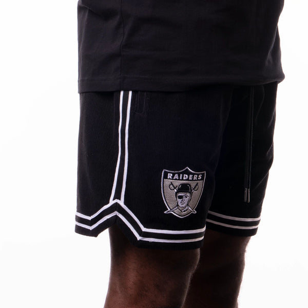 Las Vegas Raiders Archive Black Cord Short