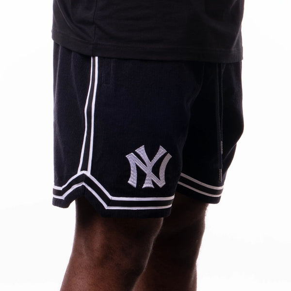 New York Yankees Archive Navy Cord Short