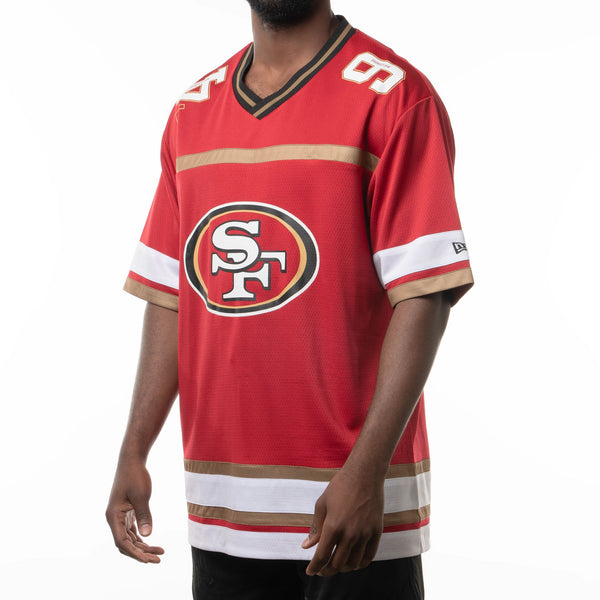 San Francisco 49ers Throwback Cali Red Hockey Style Jersey