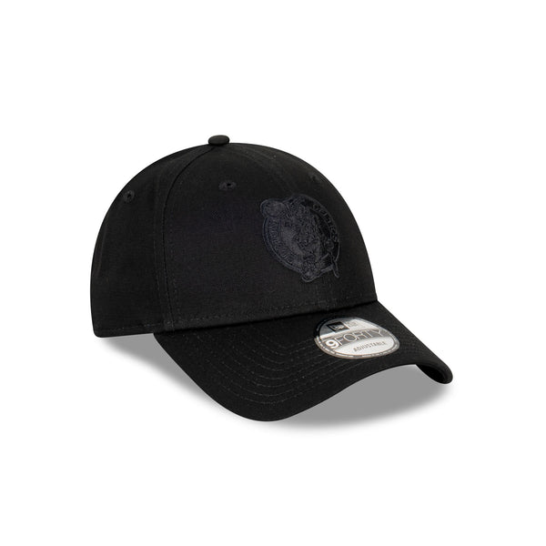 Boston Celtics NBA Essentials Black on Black 9FORTY Adjustable